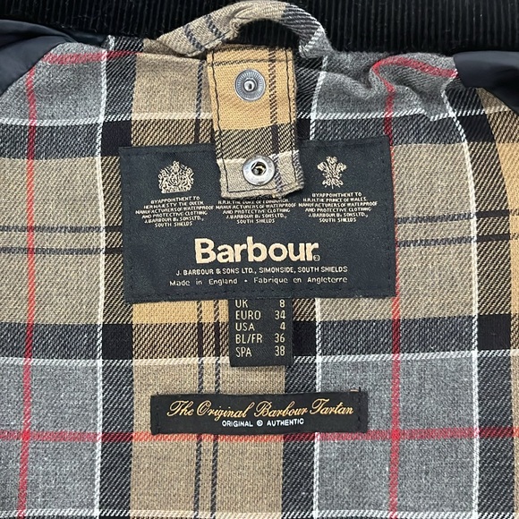 Barbour Classic Beadnell Waxed Navy Utility Jacket - Picture 13 of 17